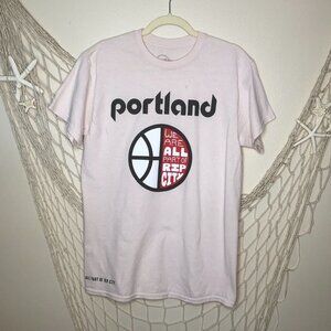 Vintage RIP CITY Portland Blazers 'We Are All Part Of Rip City' Tee M